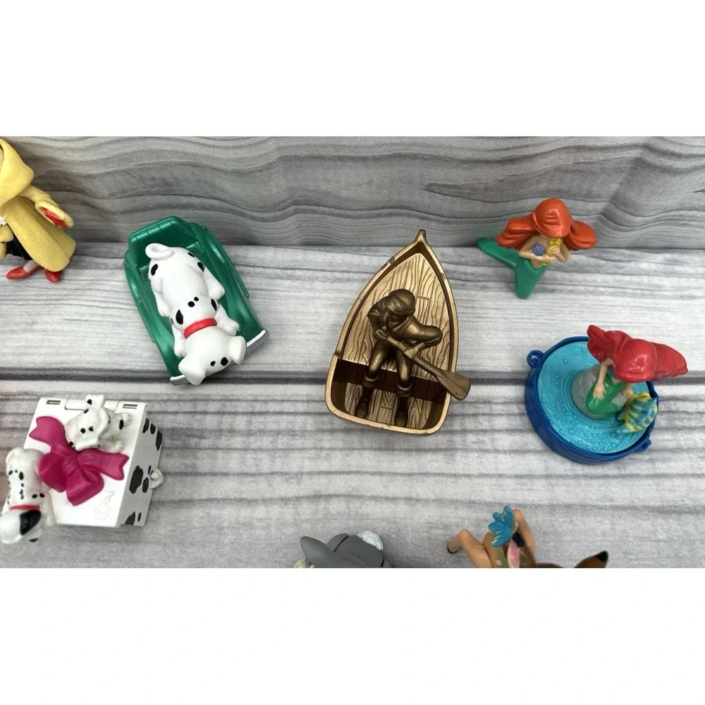 VINTAGE 80'S - 90'S MCDONALD'S HAPPY MEAL TOYS BAMBI 101 DALMATION  MERMAID  *20